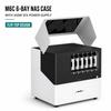 Корпус NAS-сервера на 6 отсеков Micro-ATX Mini-ITX Шасси для хранения данных с SATA-бэкплейном, 4 полноразмерных PCI-слота и поддержкой двух 120-мм вентиляторов