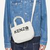 Kenzo Хлопковая сумка-тоут с логотипом для повседневного использования Женские сумки-тоут Бежевая FE68SA910F3603