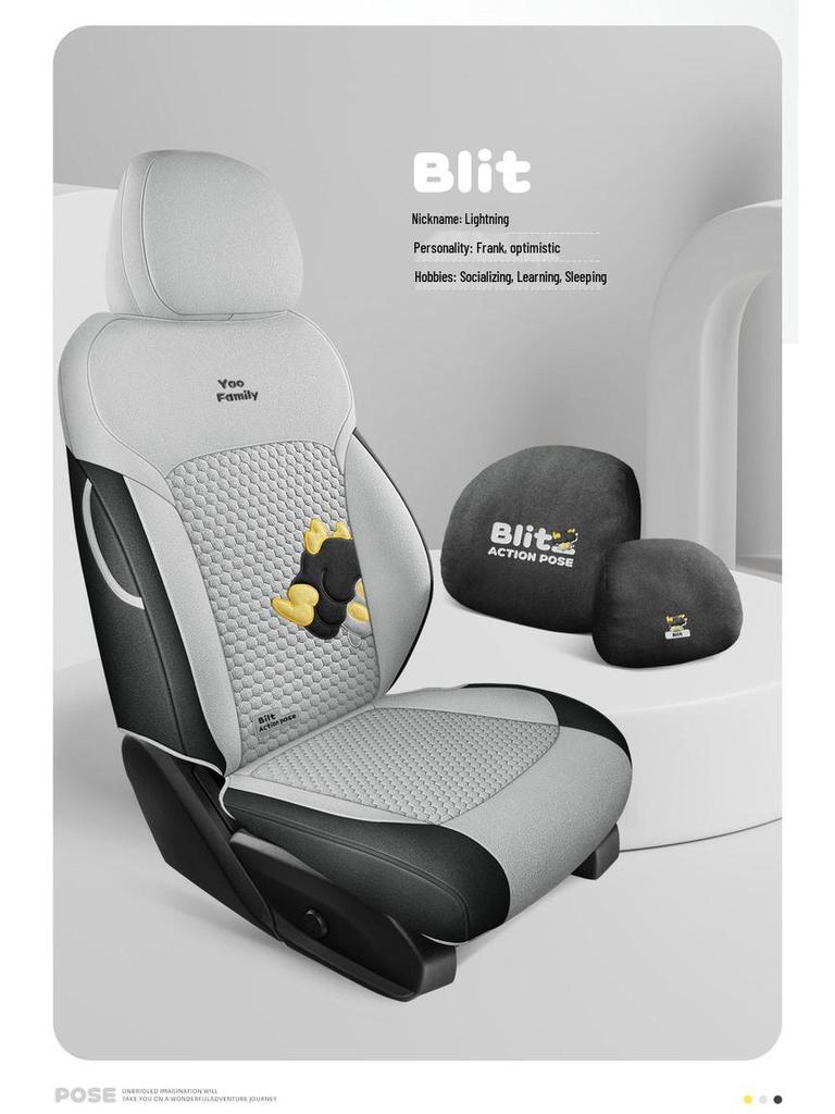 Специальные чехлы на сиденья Geely Galaxy E5 - Starship 7 EM-i, Всесезонные автомобильные подушки с полным покрытием