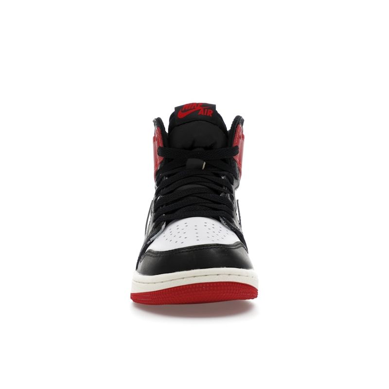 Air Jordan 1 Retro High OG GS Black Toe Reimagined Kids Sneakers Red Varsity-Red White FD1437-106