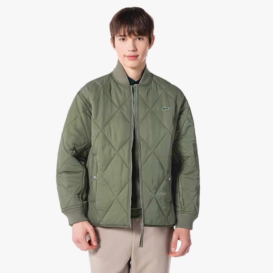 Lacoste Мужская стеганая куртка-бомбер BH7142-54NBMY