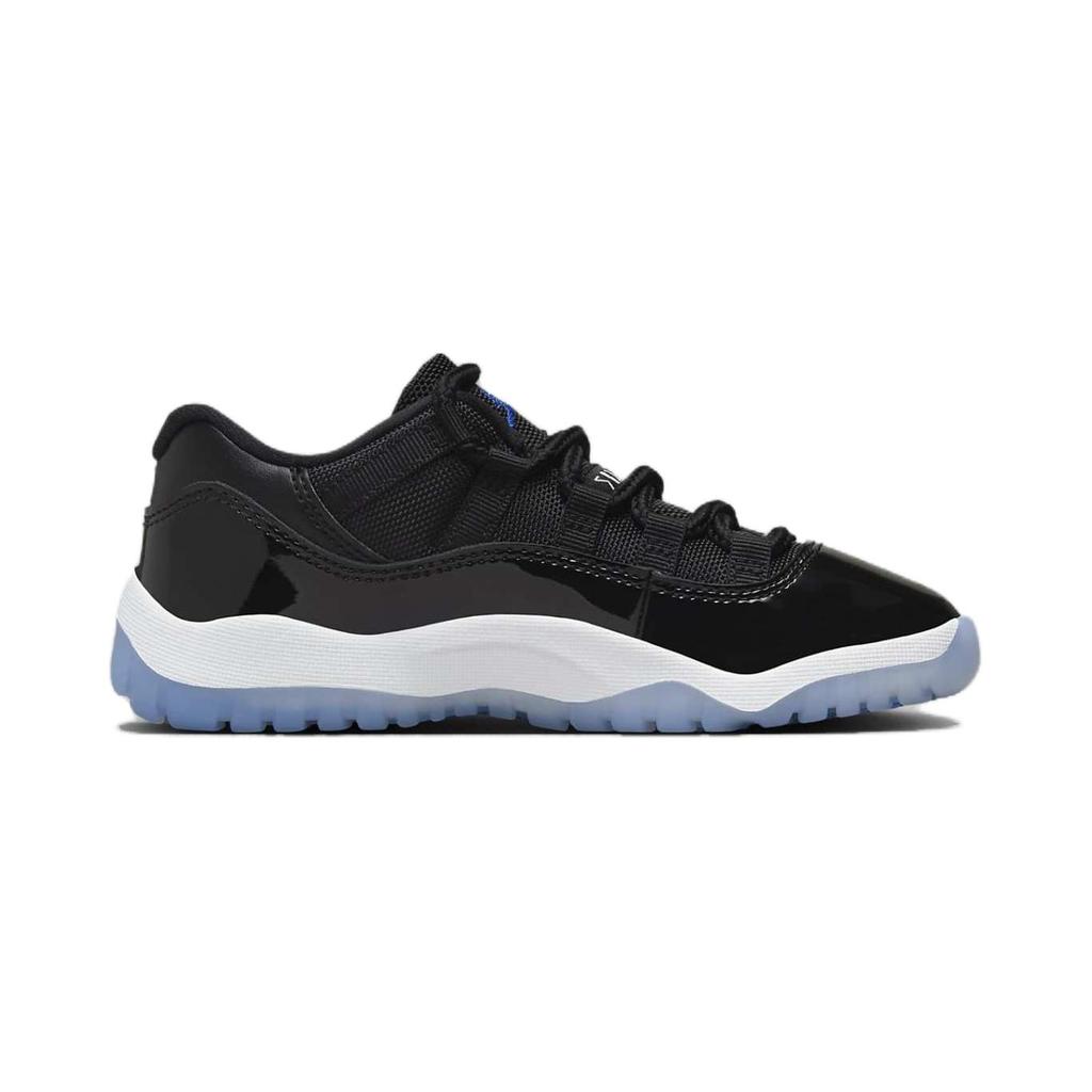 Air Jordan 11 Retro Low PS Space Jam Черный Varsity Royal Белый Детская Обувь FV5116-004