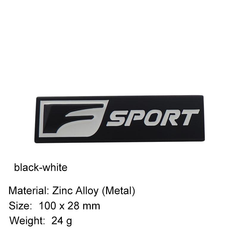 3D F Sport S Sport для автомобиля Капот Крыло багажник Шильдик Наклейка Эмблема Значок Наклейка