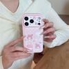 Чехол для iPhone 17/16 Pro Max/15/14 Девочка Пэчворк Клетка Кот