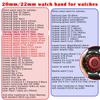 20 22 мм ремешок из натуральной кожи для Samsung Galaxy Watch 6 classic 43 мм 47 мм 5 6 7 FE 4 40 мм 44 мм classic 4 42 мм/46 мм 3 45 мм 41 мм Gear S2 S4 S3