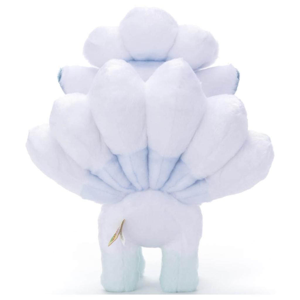 Takara Tomy Arts I Choose Get Plush Vulpix Plush Approximately 23cm Tall Pokémon You! Pokémon Toy (Alola Form) Toy,