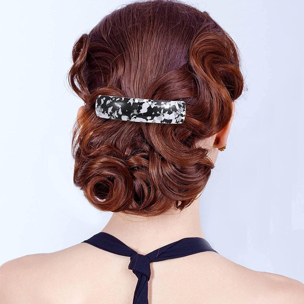 Large Automatic Hair Clip Tortoise Hair Accessories For Women Girls Thick Hair,Color Available