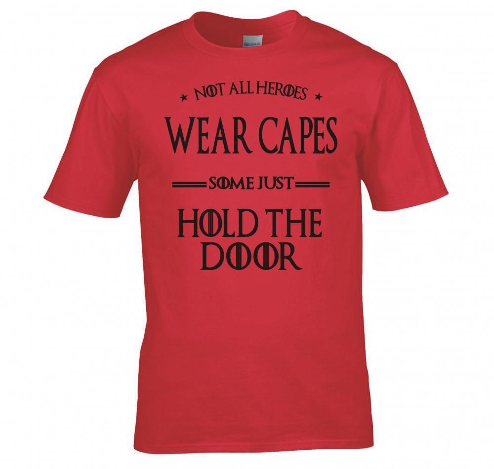 Game Of Thrones Hodor Not All Heroes Wear Capes T Shirt New