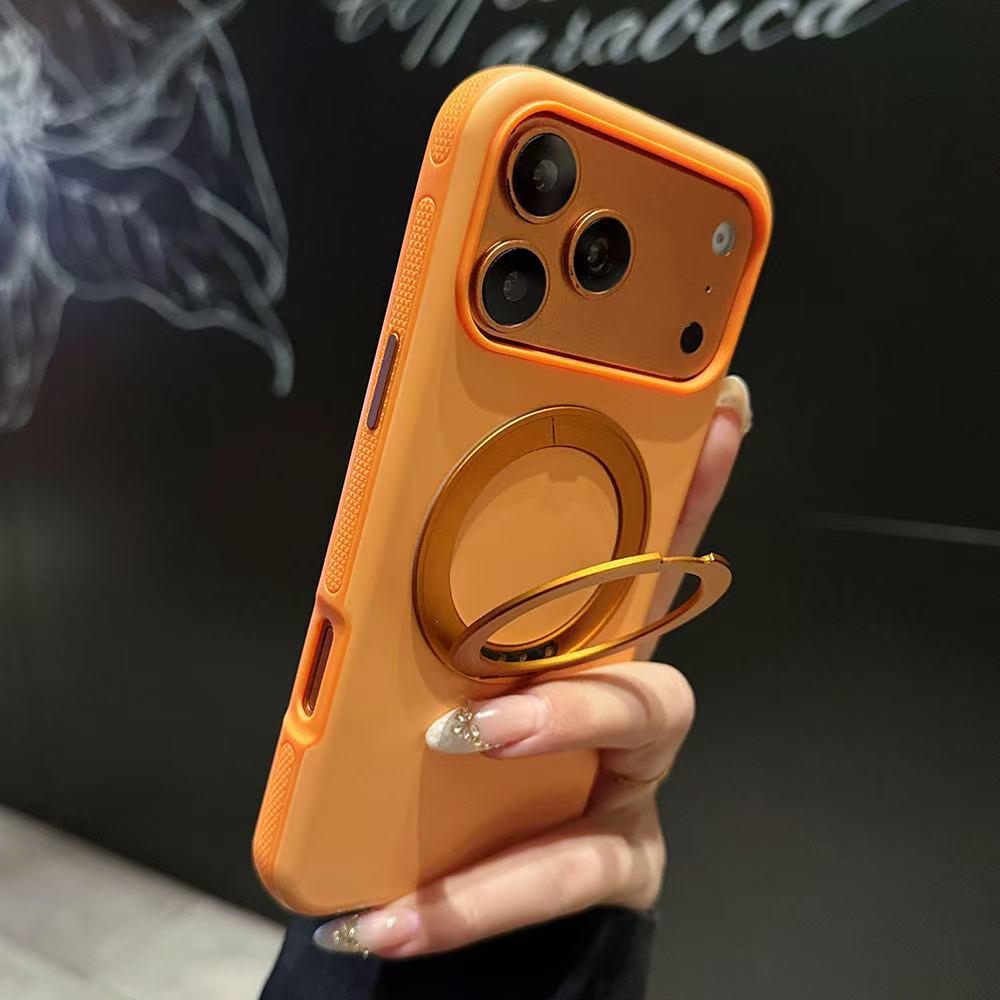Магнитный ремешок-чехол для iPhone 17 Pro Max с вращающейся на 360° подставкой