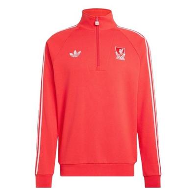 Mens Originals Adidas Half Zip Jumper