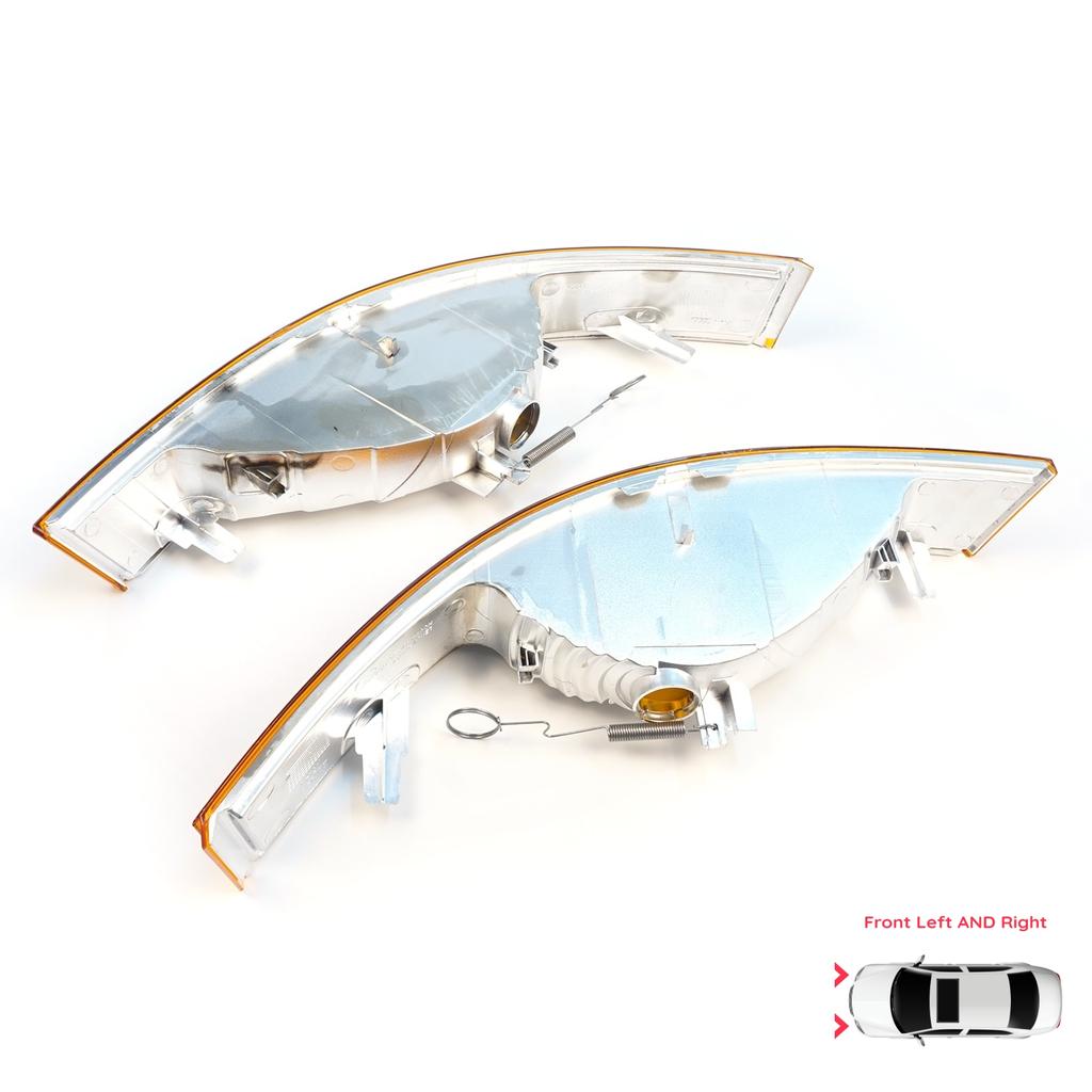 BSP1292 Front Bumper Side Indicator Turn Signal Lamp Set for Renault Master MK2 Vauxhall Opel Movano A Nissan Interstar X70 8200163914 8200163918