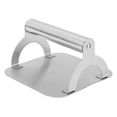 Пресс для мяса Нержавеющая сталь Круглый Гриль Уплотнитель для кальмаров для домашней готовки и коммерческого использования