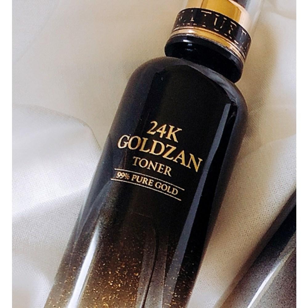 Специальный набор тонера и лосьона Skinature 24K Goldjan, 1 набор