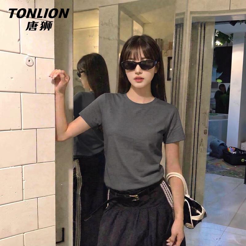 Женская охлаждающая облегающая футболка TonLion из Sorona