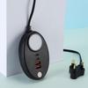 Multi Ports 50W Fast Wall Charger 2USB 2Type-C Charging Charger with Touch LED Night Light Power Adapter For iPhone 17 Xiaomi 17