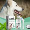 Pet Teeth Cleaning Powder Dental Powder For Fresh Breath Prevents Tartar And Plaque Build Up Natural Ingredients
