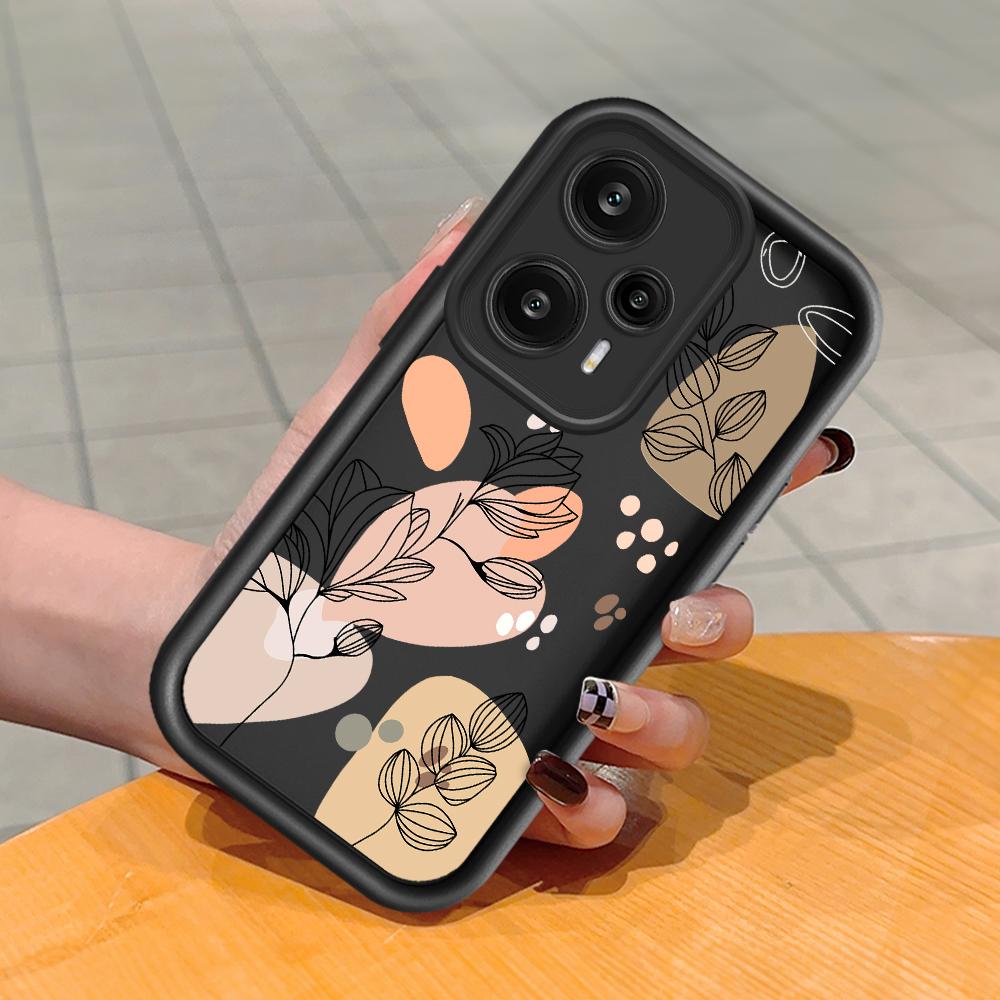 Мягкий силиконовый квадратный чехол с рисунком лестницы для телефона, полное покрытие, противоударный защитный резиновый чехол для камеры для Xiaomi Redmi