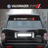 Car Front Rear Windshield Decal Sticker Decoration Accessories tool For Volkswagen VW Scirocco Golf Amarok T5 Phaeton TeramontJD3