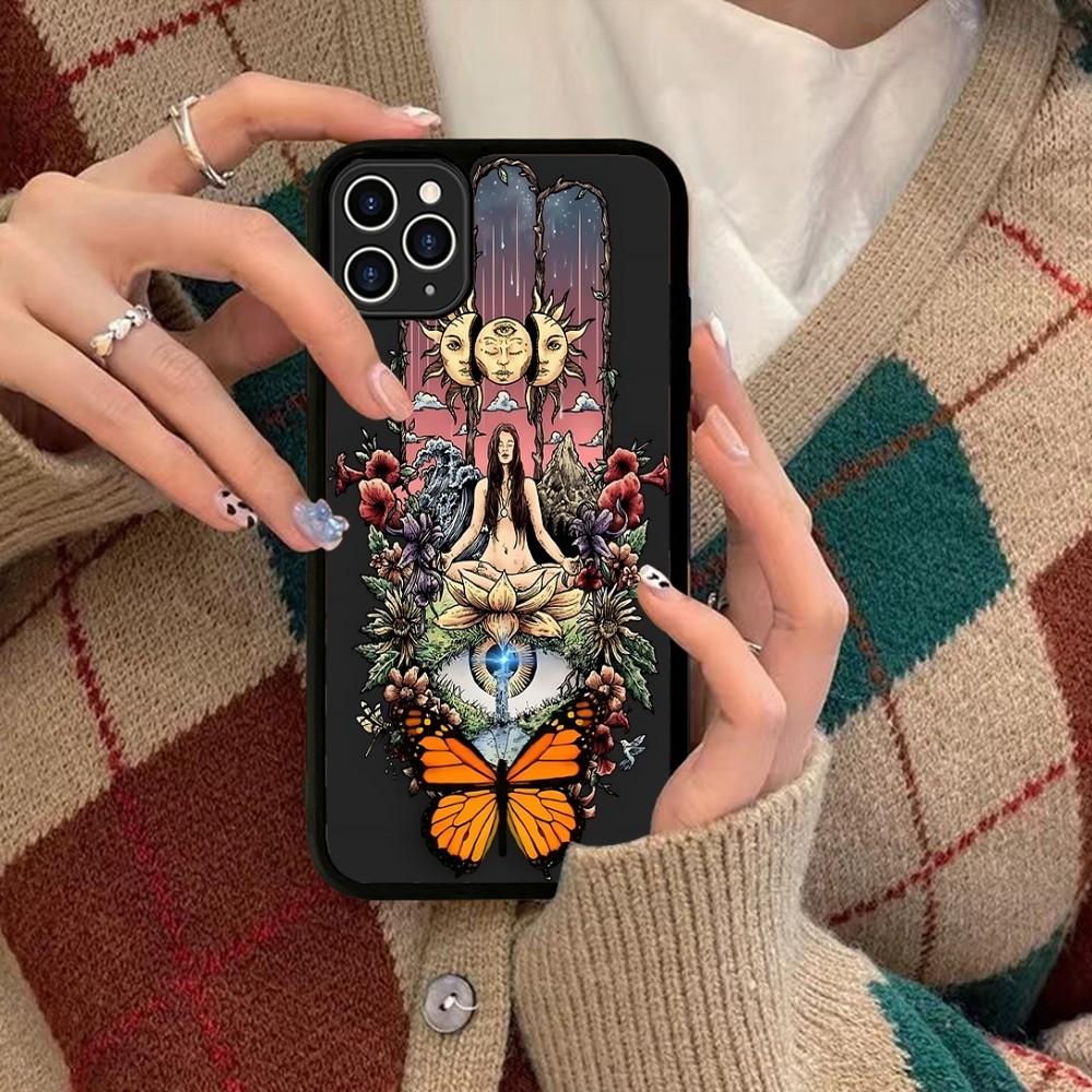 The Yoga Phone Case Silicone PC+TPU For For IPhone 18 11 12 13 14 15 16 Plus Pro Max Cover