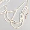 Pearl Hollow Bikini Chest Chain Hot Girl Sexy Nightclub Style Multi-layer Beaded Body Chain Female