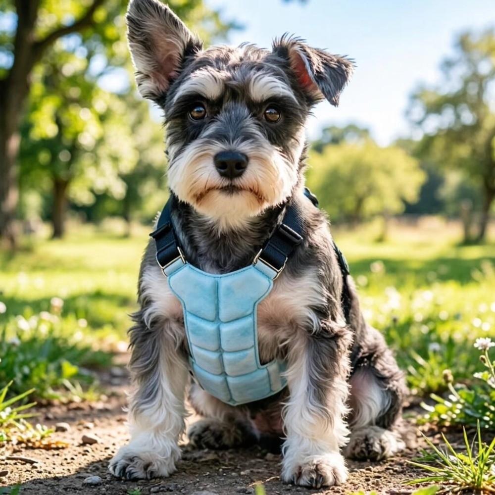 Padded Design Pet Cooling Vest PCM Technology Dog Cooling Harness Creative Pet Ice Vest Travel