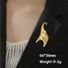 Брошь слон My Shape из нержавеющей стали, Брошь-животное, Брошь с именной табличкой для женского и мужского костюма, Украшения, Подарки для любителей слонов