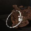Ping An Bamboo Festival Silver Bracelet, Female Step By Step Rising, New Bamboo Bracelet for Girlfriend's Birthday Gift