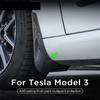 4 шт. автомобильные брызговики для Tesla Model 3, установка модели, бесплатная Y-брызговики, брызговики, крыло, переднее заднее колесо, брызговик