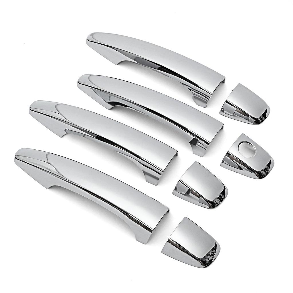 Chrome Car Door Handle Cover Pad For Toyota Sienna XL30 2011 2012 2013 2014 2015 2016 2017 2018 Car