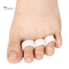 Puntos 1 пара 3 отверстия для разделителей пальцев ног Hallux Valgus ортез выпрямление стопы инструмент для ухода за ногами