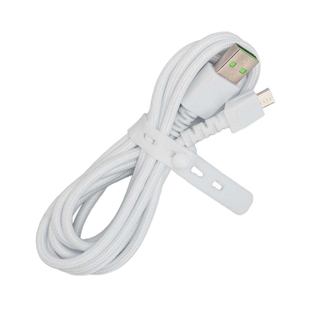 Charging Cable for Naga Pro Mouse USB 5.9ft Antiwear Nylon Metal Mouse Cord for Replacement