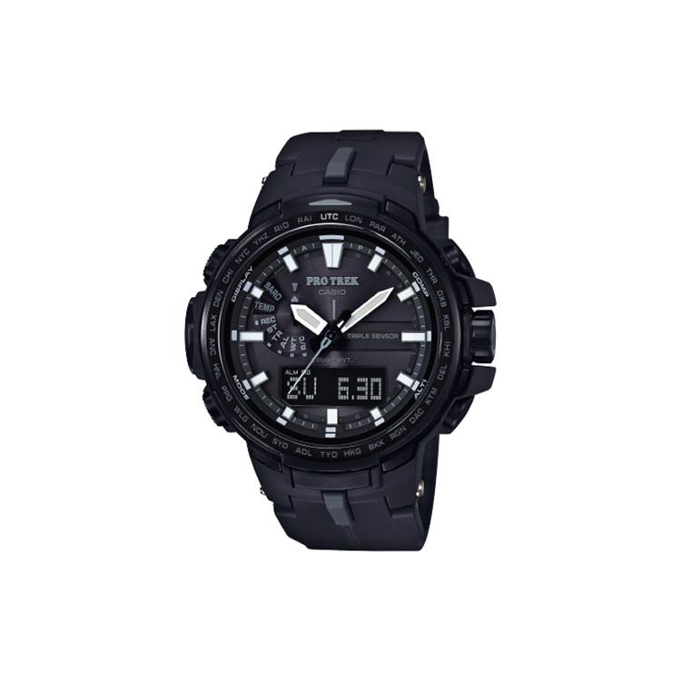 Casio Мужские часы PRO TREK Черные PRW-6100Y-1BPR PRW-6100Y-1BPR