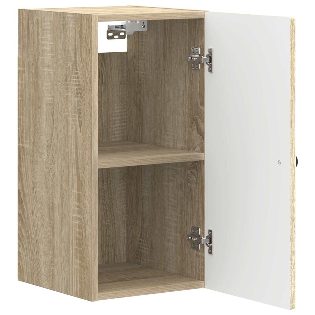 Bathroom Wall Cabinet EDE Sonoma Oak 30 x 31 x 59 cm