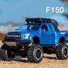 1:Масштаб 1:32 F-150 Svt Raptor Металлические литые модели Автомобили Игрушки Двери Открываются Внедорожник Со Светом и Музыкой Машинки Подарки Мальчикам на День Рождения