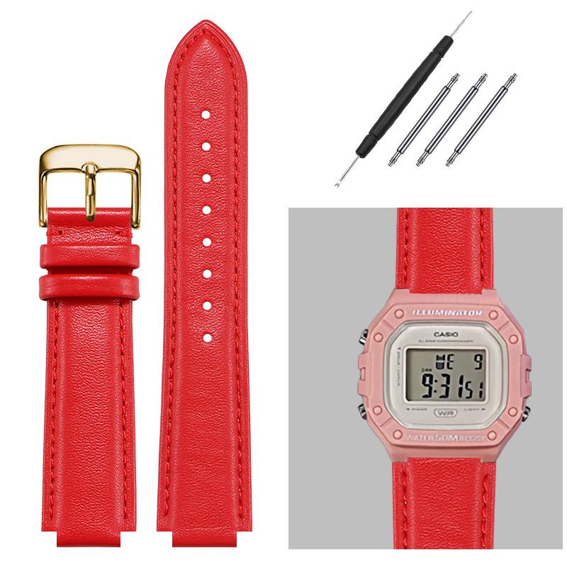 16-мм ремешок для часов из натуральной кожи для G-Shock Casio DW5600/GW-B5600/G-5600/GW-M5610 Замена ремешков Выпуклый ремешок для часов