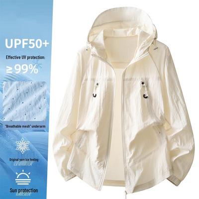 Дышащая куртка из ледяной ткани с защитой от солнца UPF50+ для мужчин и женщин, лето 2026