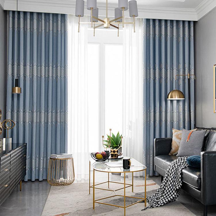 Плотные шторы в скандинавском стиле, простая гостиная, спальня, дом, изоляция, эркер, карниз для штор