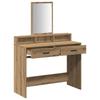 Makeup Table Artisan Oak 100 x 41 x 140 cm Wood Based Panel