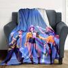 K‑pop Huntrix Blanket Soft & Cozy Great for Picnics Sofa Office Chair All-Season Use Playful Design Perfect Gift for Relatives and Friends