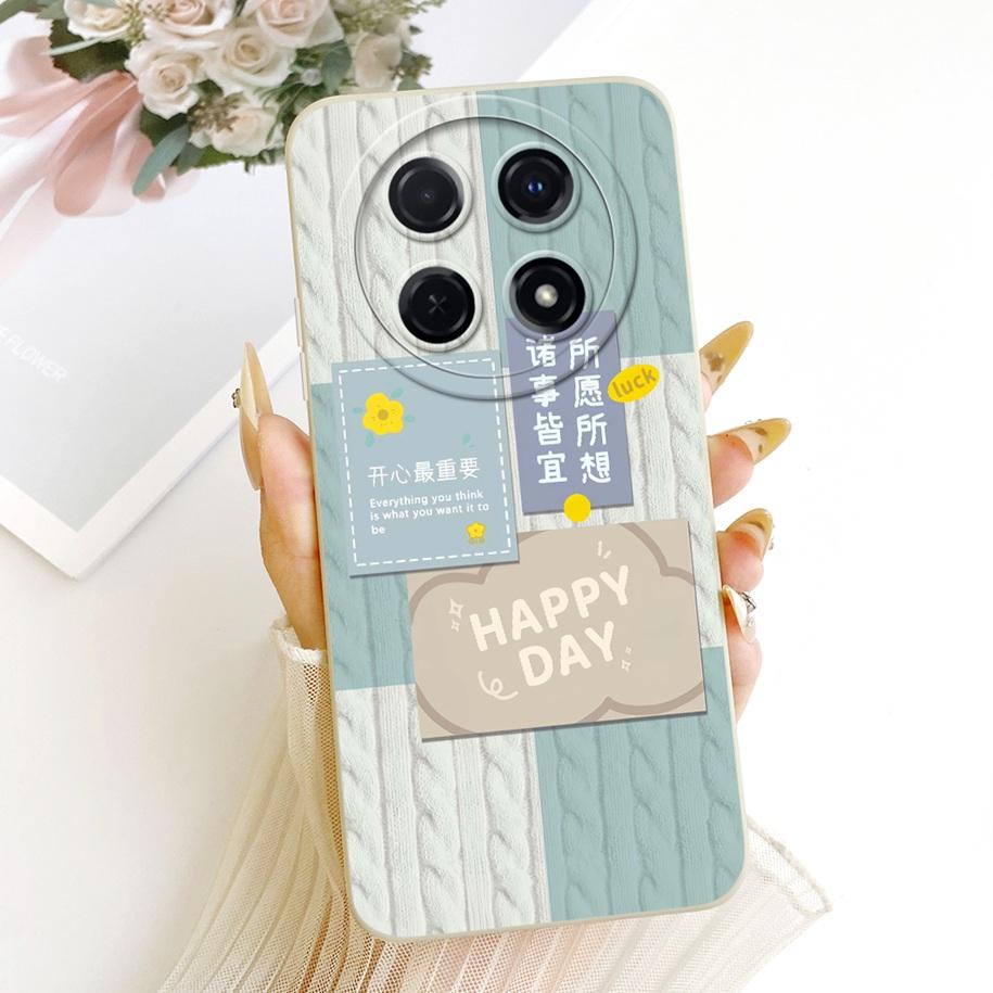 Чехол для Huawei Nova 12i 13i Ударопрочный чехол Милый мультяшный кот Мягкий силикон Funda для Huawei Nova12i Enjoy 70 Pro Чехол для телефона