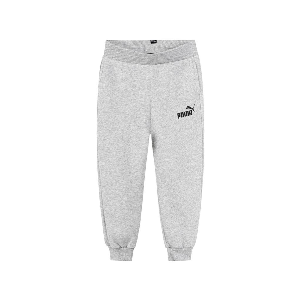 Puma Утолщенные Флисовые Удобные Теплые Дышащие Повседневные Вязаные Спортивные Брюки Детские брюки Серый 672551-04
