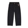 Y2K Harajuku Jeans Goth Vintage Plum Blossom Embroidery Pattern Wide Leg Pants Men Women Denim Fabric American Style Street Wear