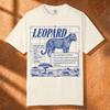 Leopard Comfort Colors® T-Shirt, Vintage 90s Facts Tshirt, Zoology Shirt, Wildlife Lover Gift, Nature Science Unisex Top