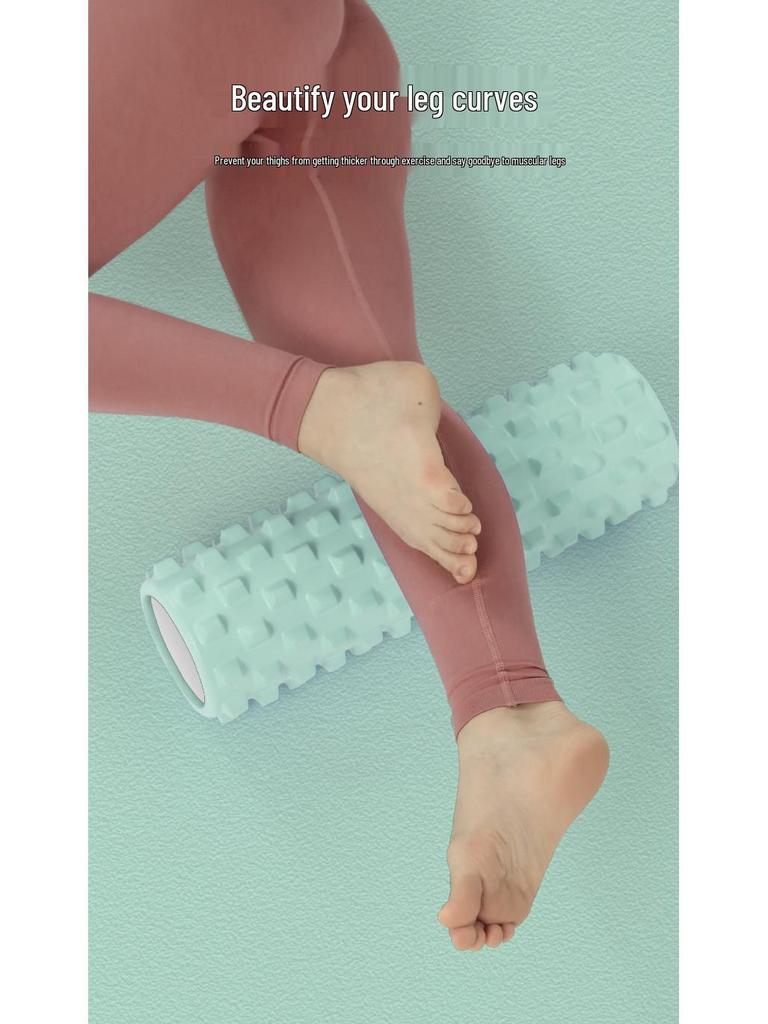 Пенопластовый ролик для облегчения мышц, фитнеса для начинающих и йоги - Массажная палка Wolf Tooth для похудения ног и расслабления