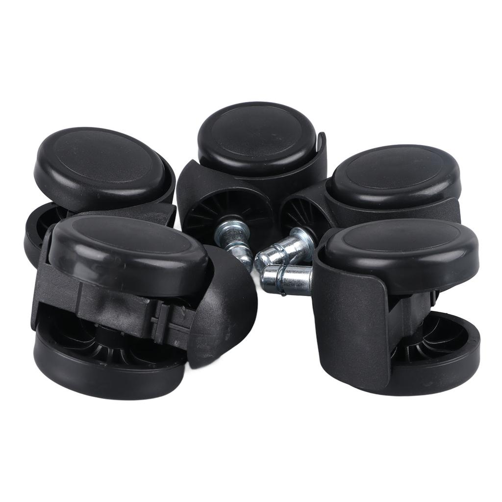 5 шт. набор колес для офисного кресла пластиковые универсальные сменные колеса для домашней мебели кухни