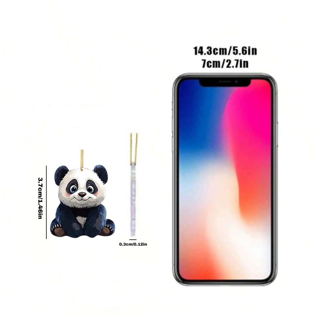 24-дневный рождественский адвент-календарь, календарь обратного отсчета, 2D-подвеска в виде плоского акрилового медведя, подвеска обратного отсчета, милый шарм в виде рождественской елки