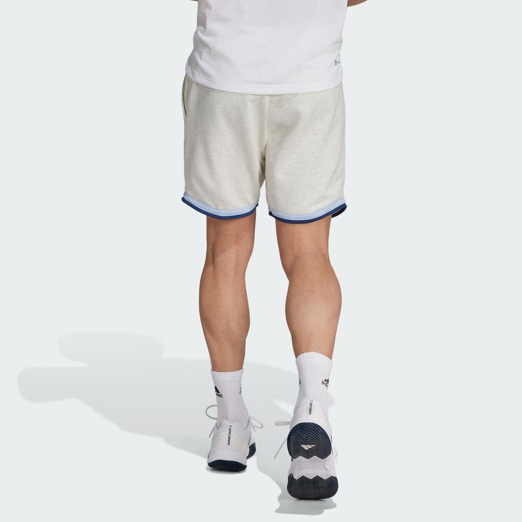 adidas Теннисные шорты Clubhouse Premium, мужские шорты, смешанные, белые IJ4921