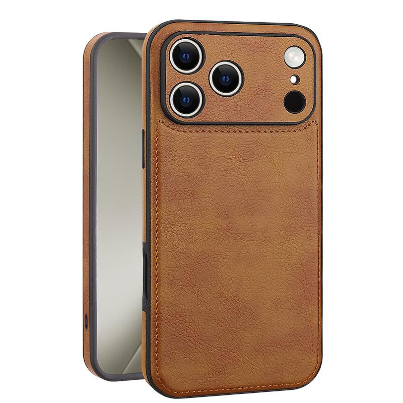 Для iPhone 17 16 15 14 13 12 11 Pro Max Plus Чехол Роскошный Мягкий Кожаный Задняя Панель Защита Объектива Край Полное Покрытие Чехол