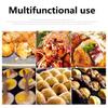 Противень для выпечки мясных шариков из осьминога, 28 ячеек, пищевой, с антипригарным покрытием, для перепелиных яиц, рыбных шариков, кексов, незаменим для семейных пикников на природе