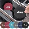 Car Anti Slip Insert Cup Coasters Car Accessories For Renegade Compass Wrangler JK Patriot Grand Cherokee XJ SRT Trail Hawk